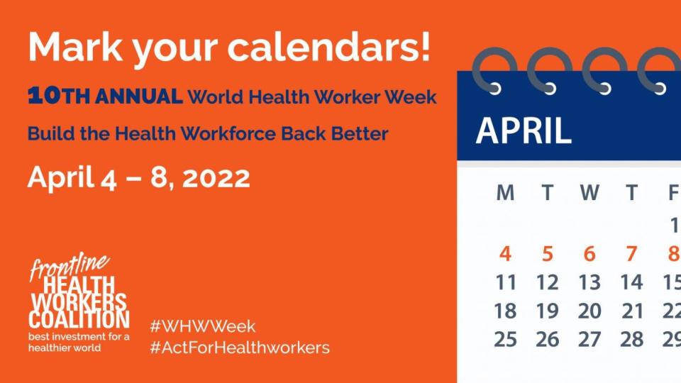 World Health Worker Week sees the launch of a new WHO competencybased